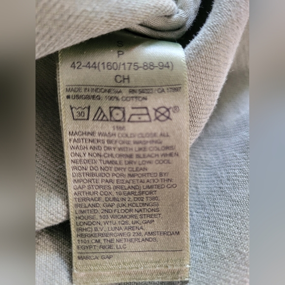 NWOT oversized Khaki chore jacket - Picture 7 of 7